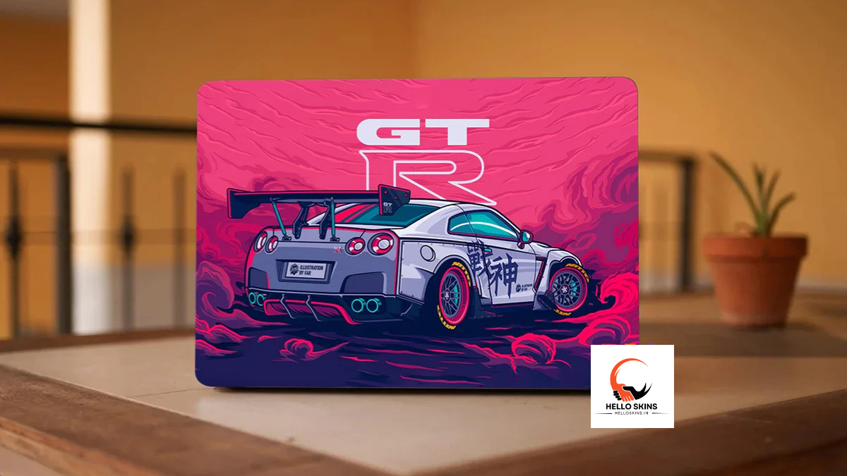 GTR Car Laptop Skin