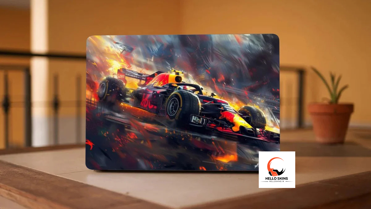 F1 Car Laptop Skin
