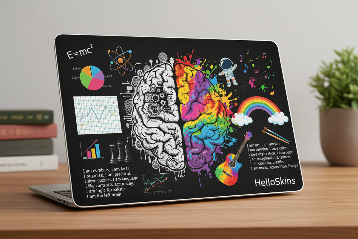Brain Laptop Skin
