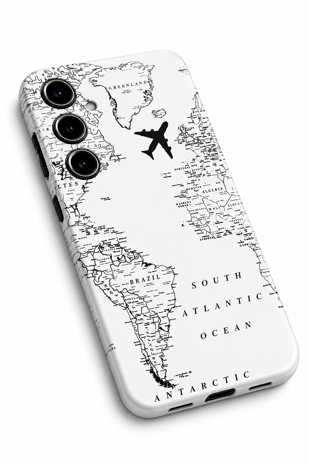 World Map Transparent Mobile Skin