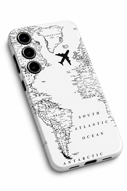 World Map Transparent Mobile Skin