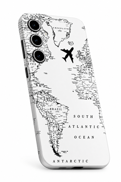 World Map Transparent Mobile Skin