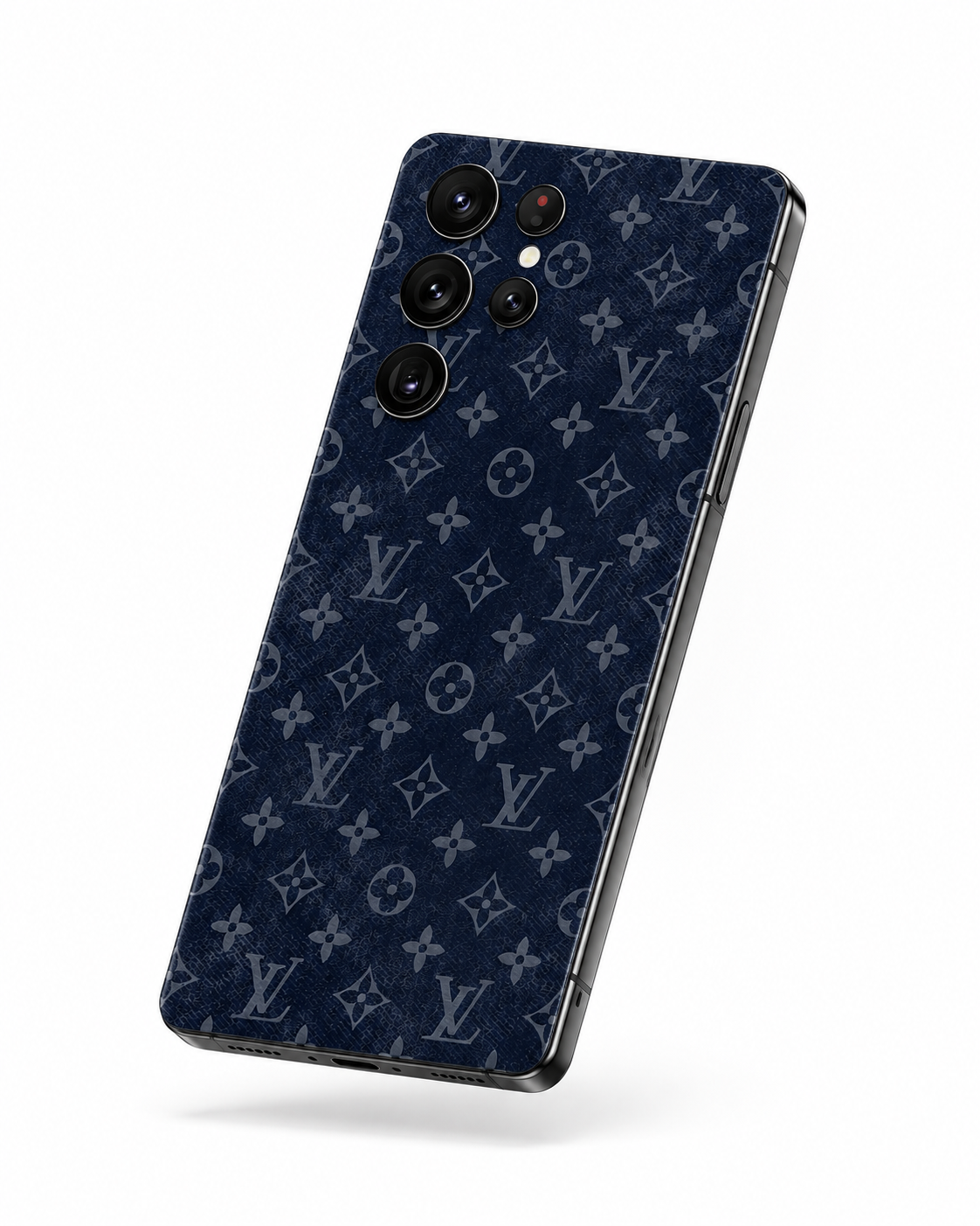 Blue LV Design Mobile Skin