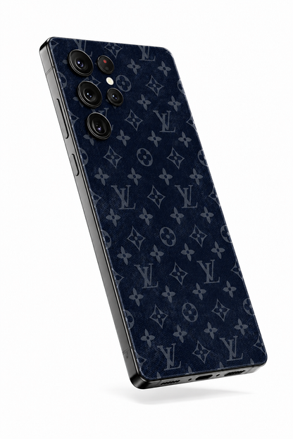 Blue LV Design Mobile Skin