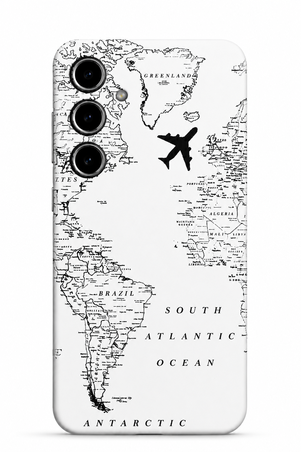 World Map Transparent Mobile Skin