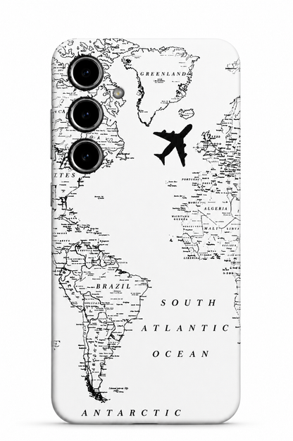 World Map Transparent Mobile Skin