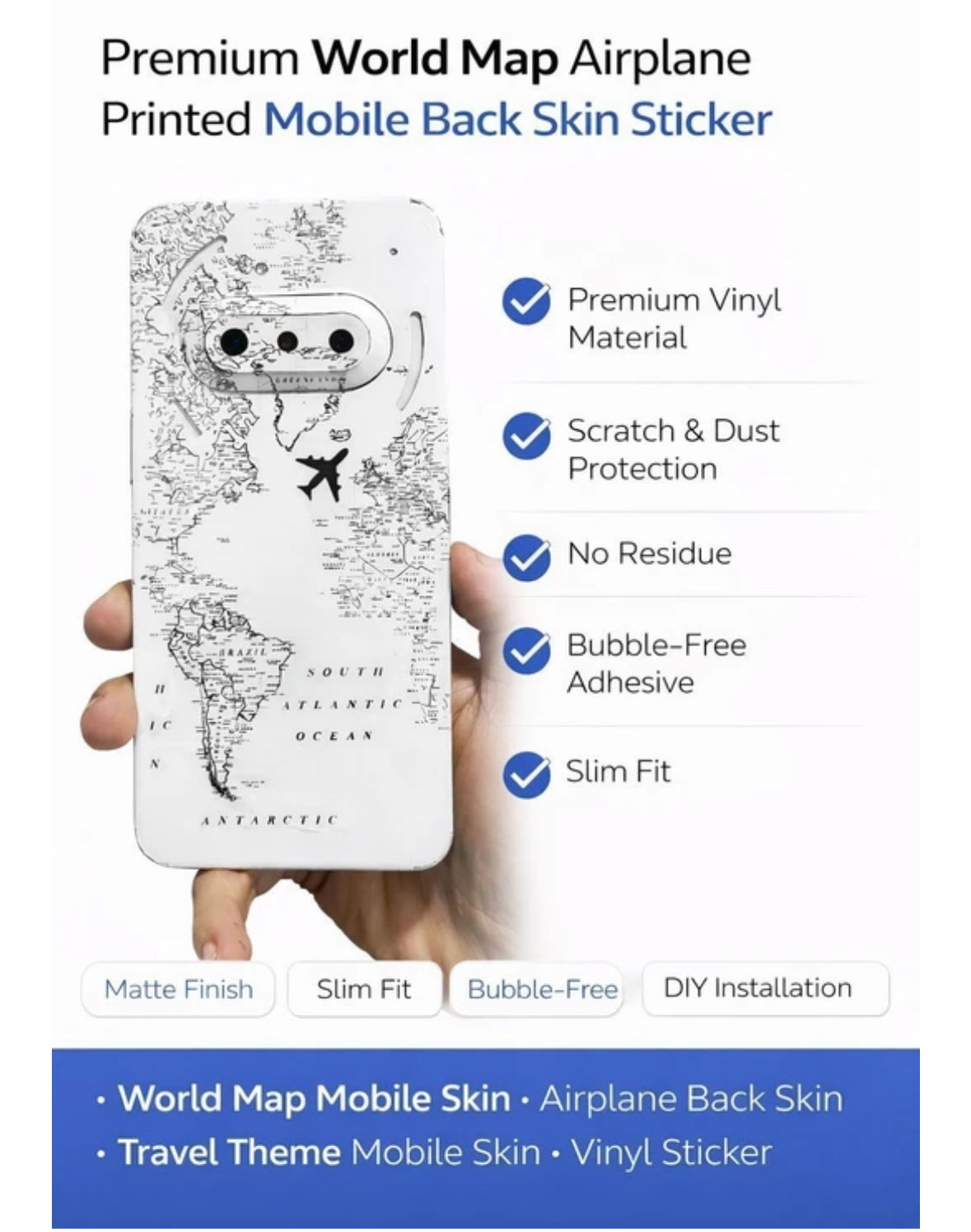World Map Mobile (Transparent Skin)
