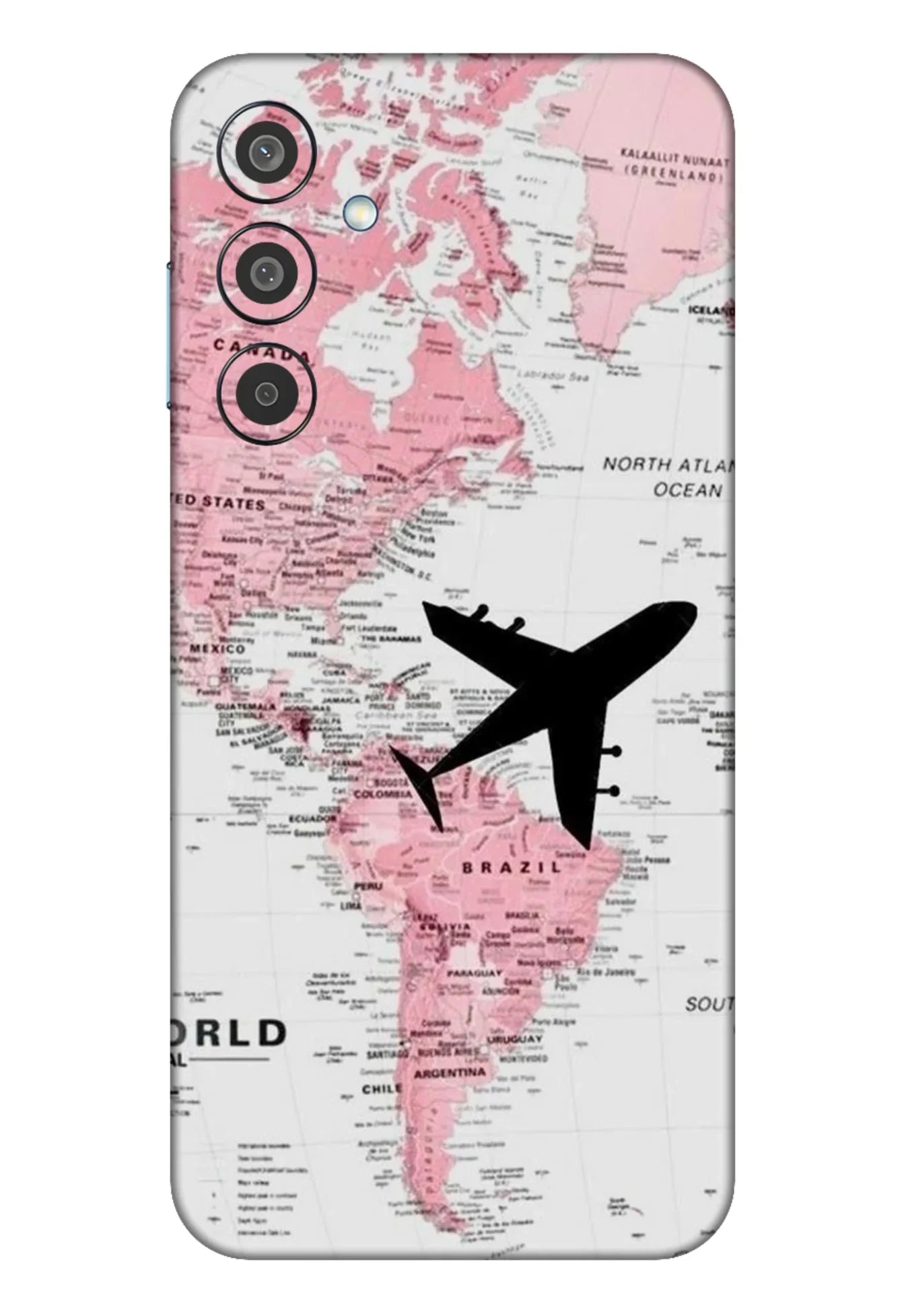 Wolrd Map Mobile Limited Edition (Transperent Skin)