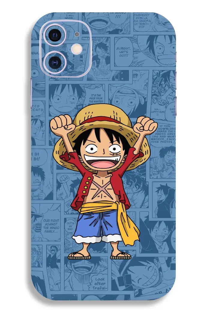 Cute Luffy Mobile 6D Skin