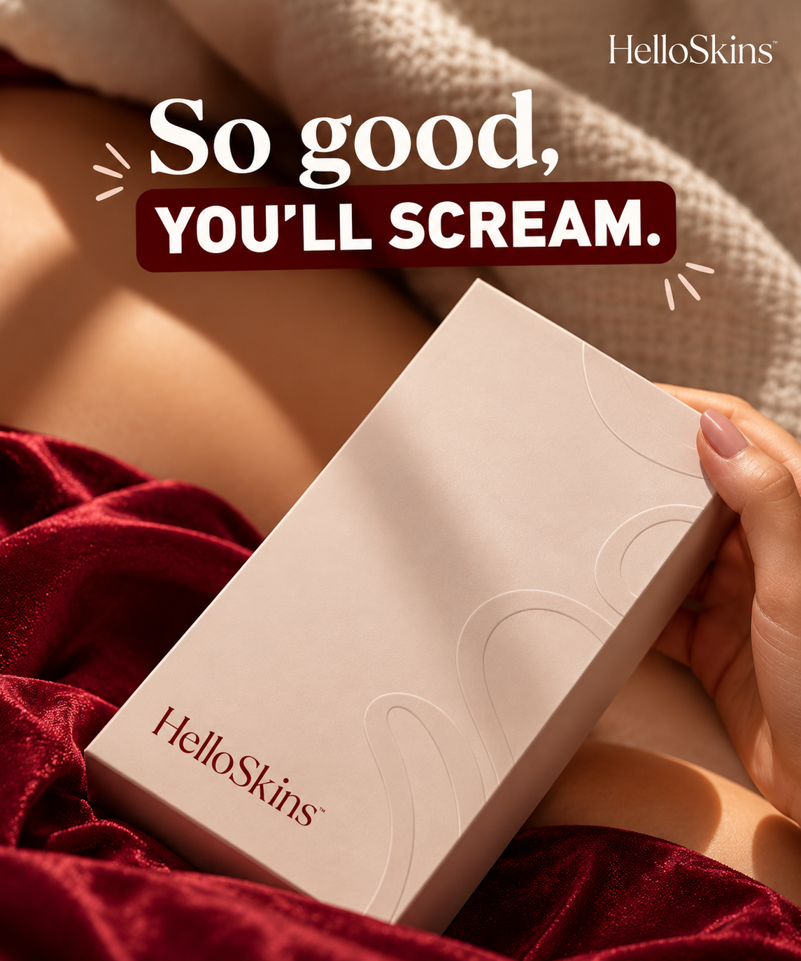 A quiet moment of personal care and relaxation