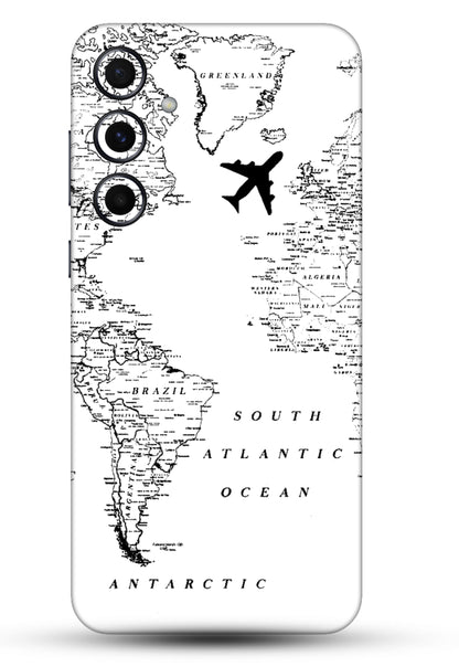 Wolrd Map Mobile (Transperent Skin)