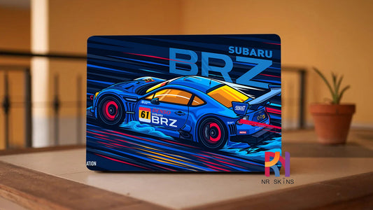 Ubaru BRZ Car Laptop Skin