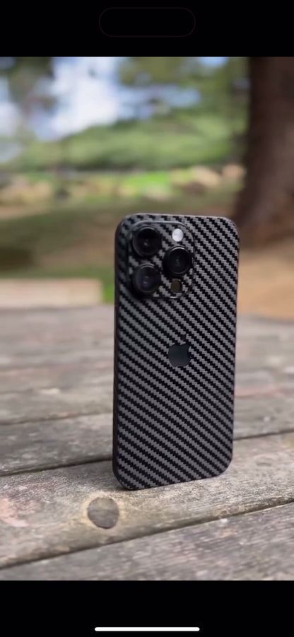 Carbon Fiber 3M Premium Material Mobile Skins