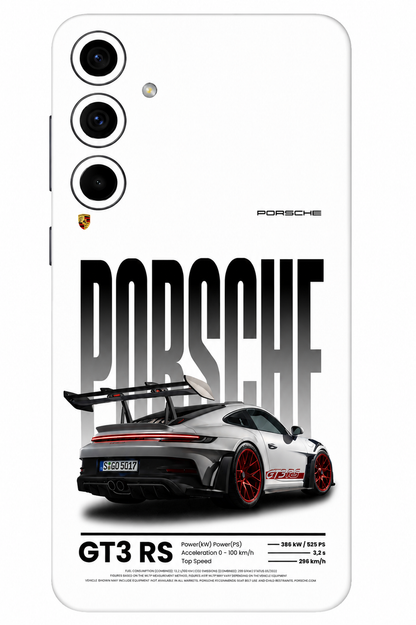 Porsche Transparent Mobile Skin